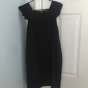 Madewell Black Sleeveless Dress